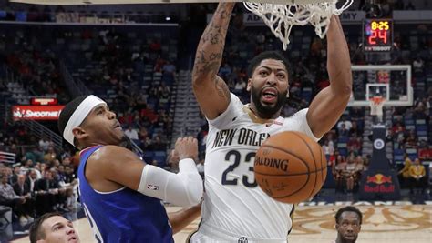 anthony davis against clippers